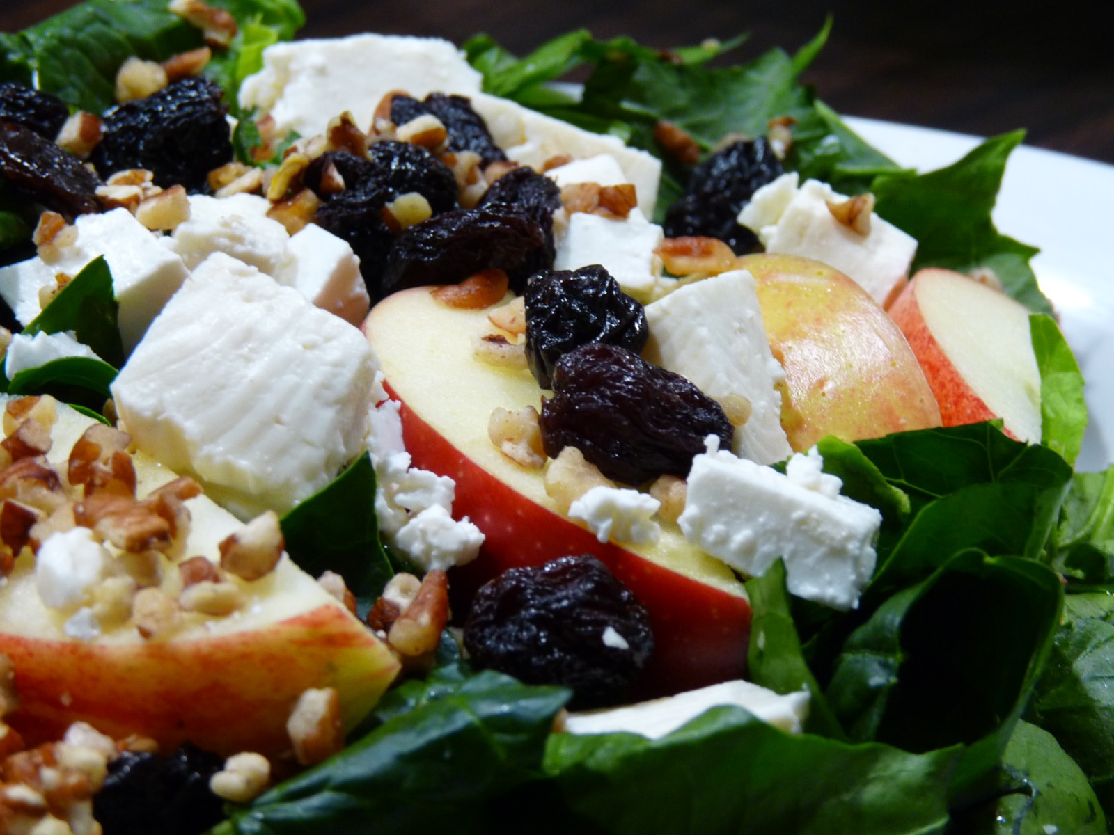 Ensalada de Frutos Rojos, Ensalada, Dulce y fresca
